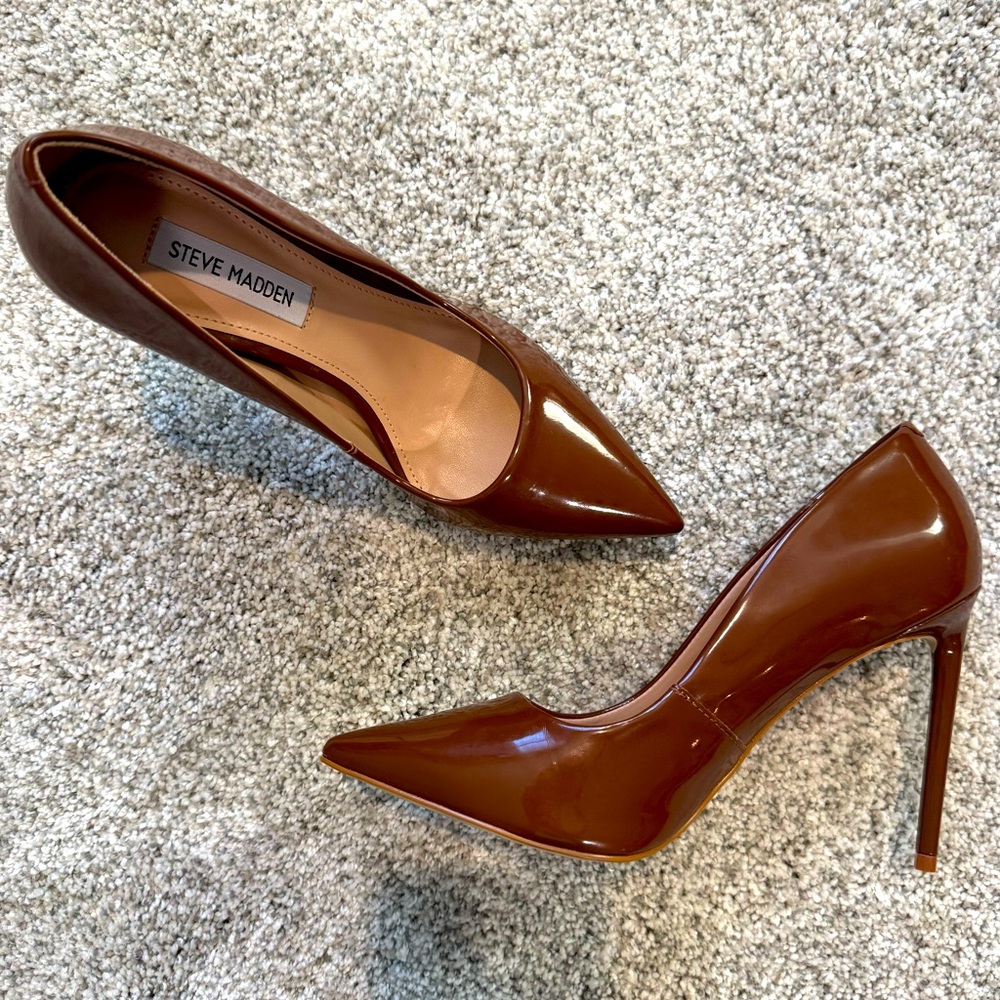 Steve Madden Vala Pump - Camel Sz 8